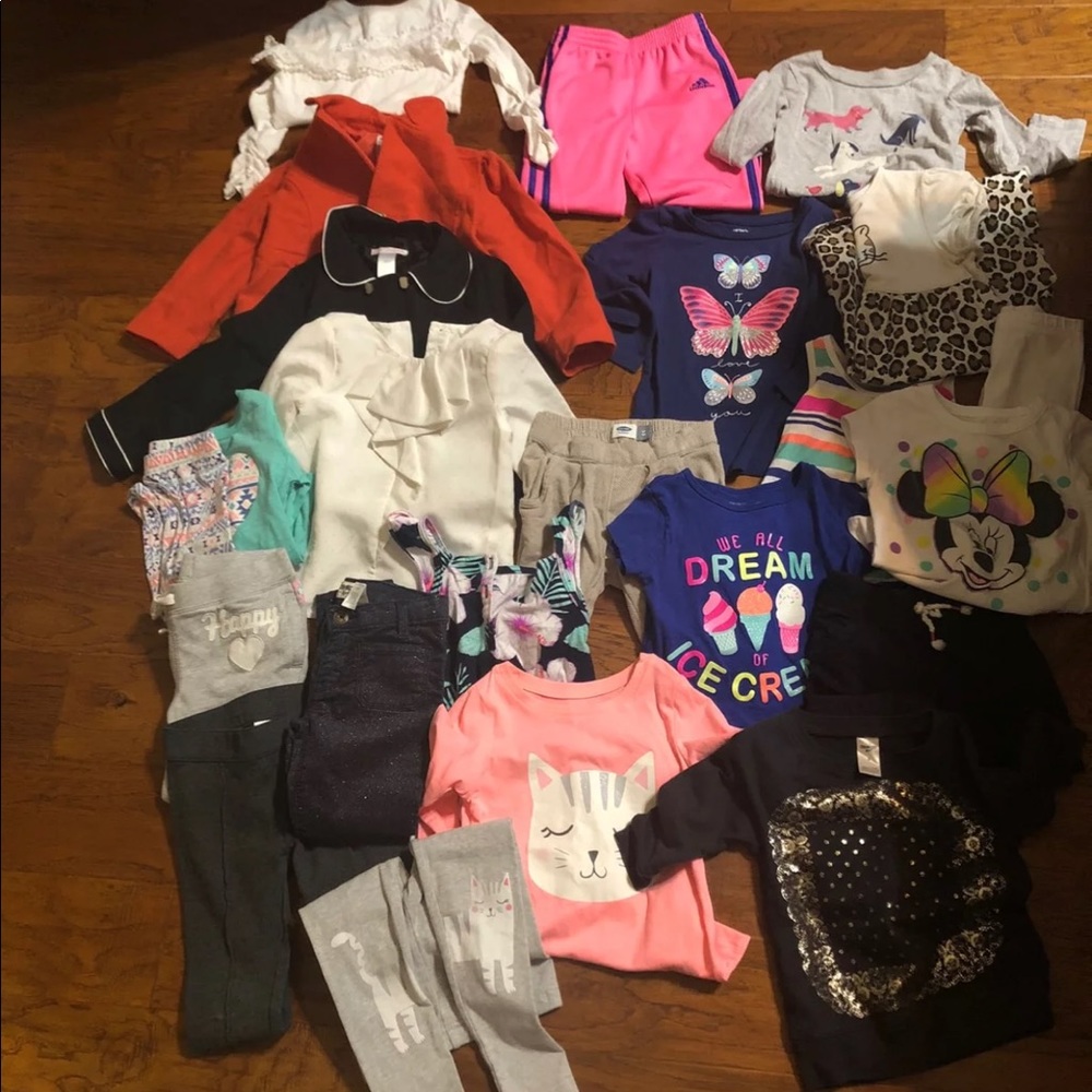 Bundle of toddler size 4t. Janie and Jack